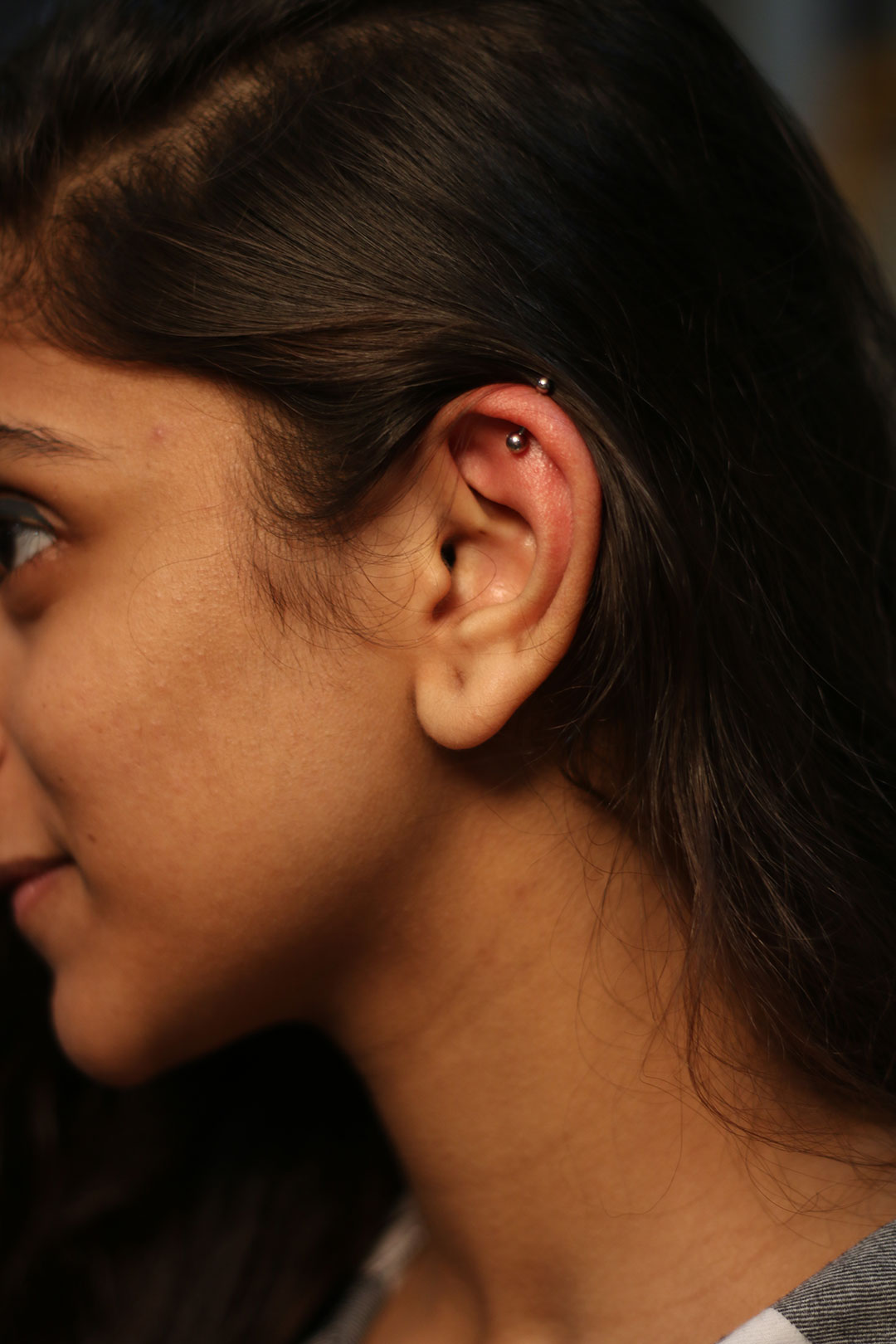 Aggregate more than 84 silver barbell earrings super hot - 3tdesign.edu.vn