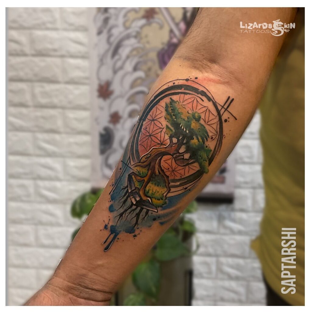 Saptarshi - Tattoo Artist in Kolkata - Lizard's Skin Tattoos