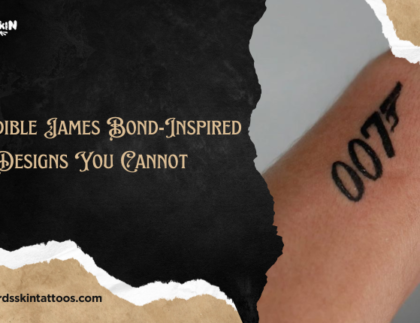 Iconic Tattoo Designs from the James Bond Series