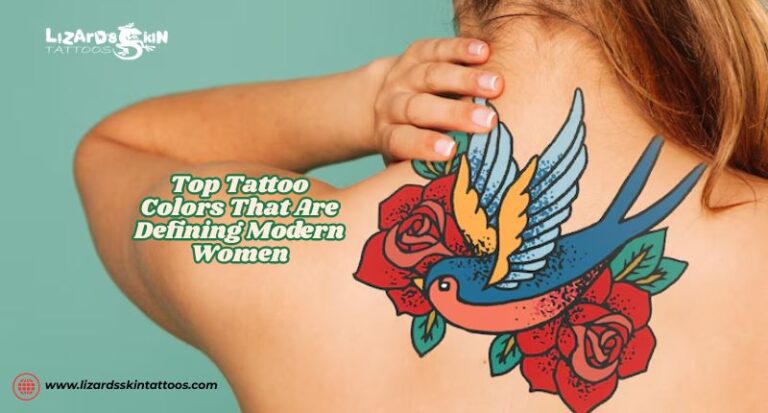Top Tattoo Colors That Are Defining Modern Women - Lizard's Skin Tattoos