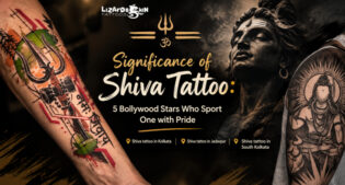 Shiva tattoo in Jadavpur