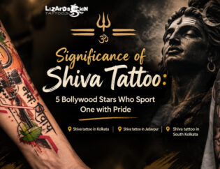 Shiva tattoo in Jadavpur