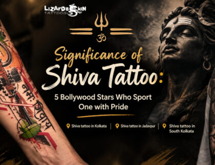 Shiva tattoo in Jadavpur