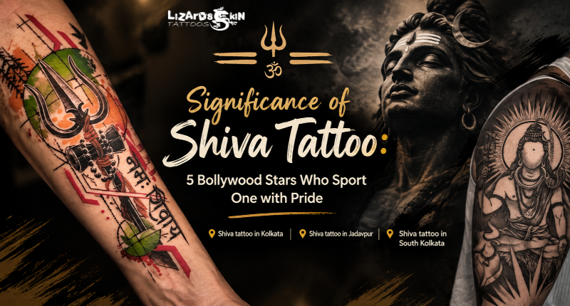 Shiva tattoo in Jadavpur