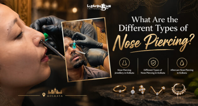 , different types of nose piercing in Kolkata